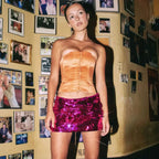 Glitter Bodycon Pencil Party Skirt image 10
