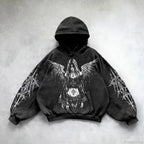 Goddess Pattern Print Hoodie image 3