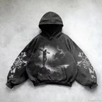 Goddess Pattern Print Hoodie image 16