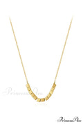 Gold Sugar Stylish Cube Necklace image 7
