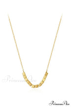 Gold Sugar Stylish Cube Necklace image 7