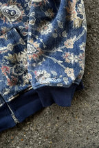 Gothic Full Pattern Printed Zipper Hoodie image 2