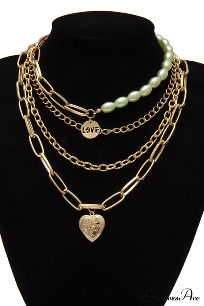 Gothic Layered Baroque Charming Pearl Chunky Chain Necklace image 12