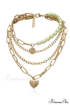 Gothic Layered Baroque Charming Pearl Chunky Chain Necklace image 10
