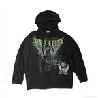 Gothic Long Sleeve Zipper Hoodie image 13
