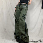 Gothic Punk Baggy Vintage Trousers image 7
