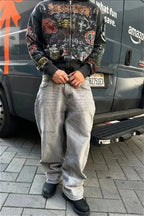 Gothic Punk Streetwear Hoodie image 3