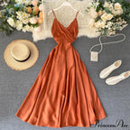 Gown Spaghetti Backless V Women Neck Tank Full-Length Robe Sexy Party Strap Female Long Dresses Festive Warm-Season Vestidos image 13
