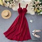 Gown Spaghetti Backless V Women Neck Tank Full-Length Robe Sexy Party Strap Female Long Dresses Festive Warm-Season Vestidos image 6