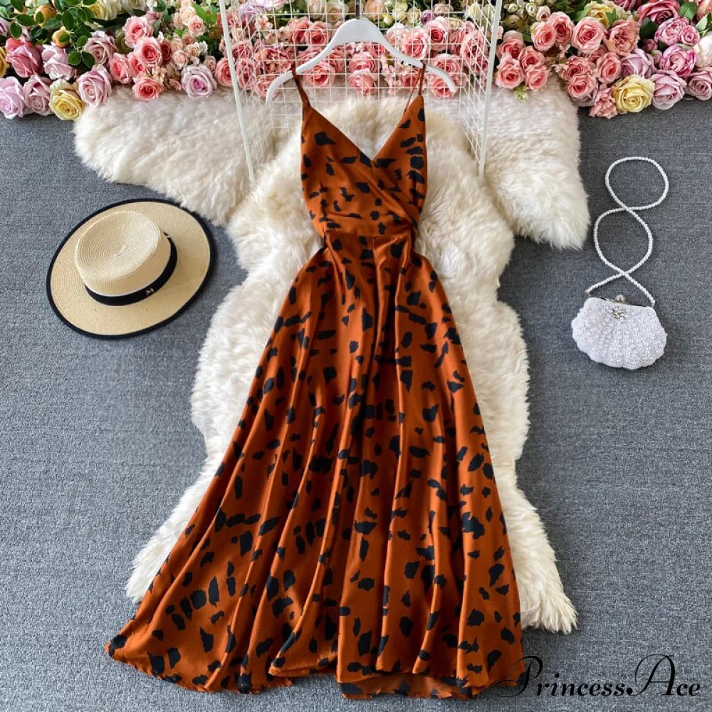 Gown Spaghetti Backless V Women Neck Tank Full-Length Robe Sexy Party Strap Female Long Dresses Festive Warm-Season Vestidos image 9