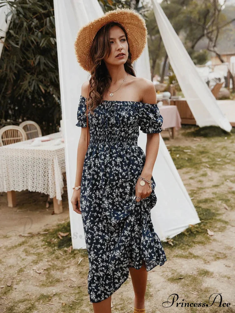 Gown with Brief Bohemian Arm Print image 7