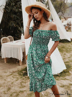 Gown with Brief Bohemian Arm Print image 2
