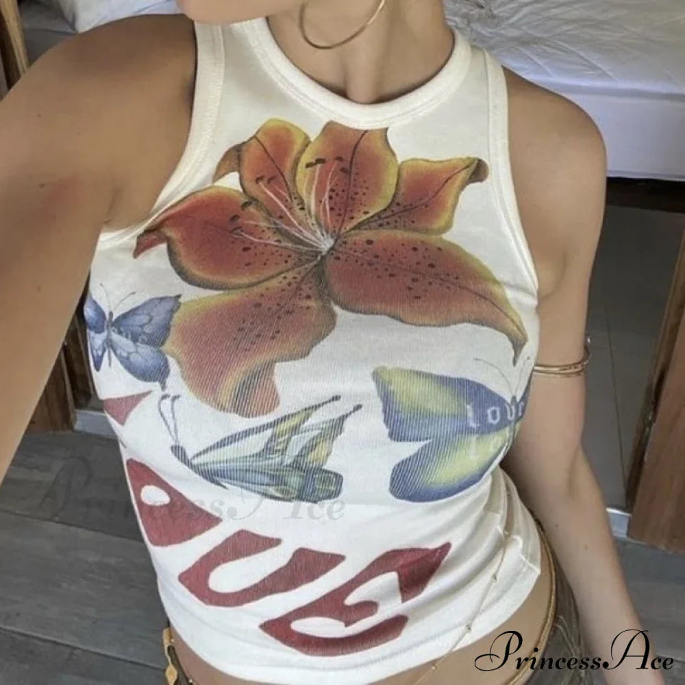 Graphic Printed Stylish Tank Top image 1