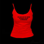Graphic Text Stylish Cami Top image 15