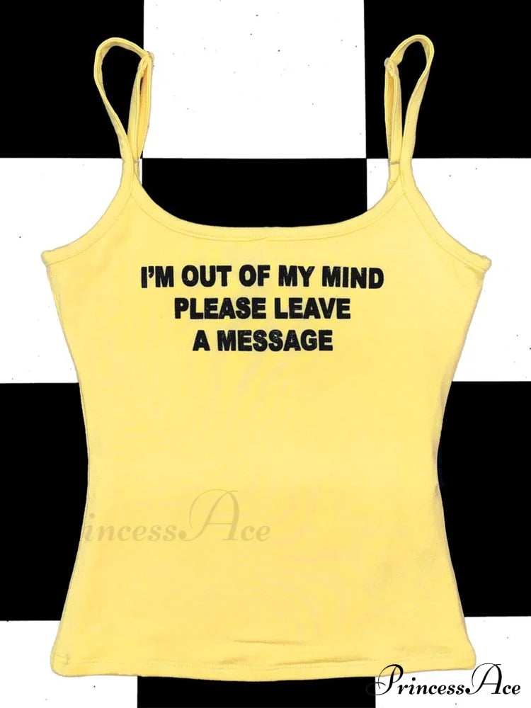 Graphic Text Stylish Cami Top image 5