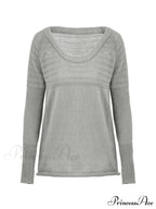 Gray Cutout Graceful Short Sleeve Tee image 3