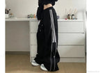 Grunge Striped Sweatpants Harajuku Pants image 1