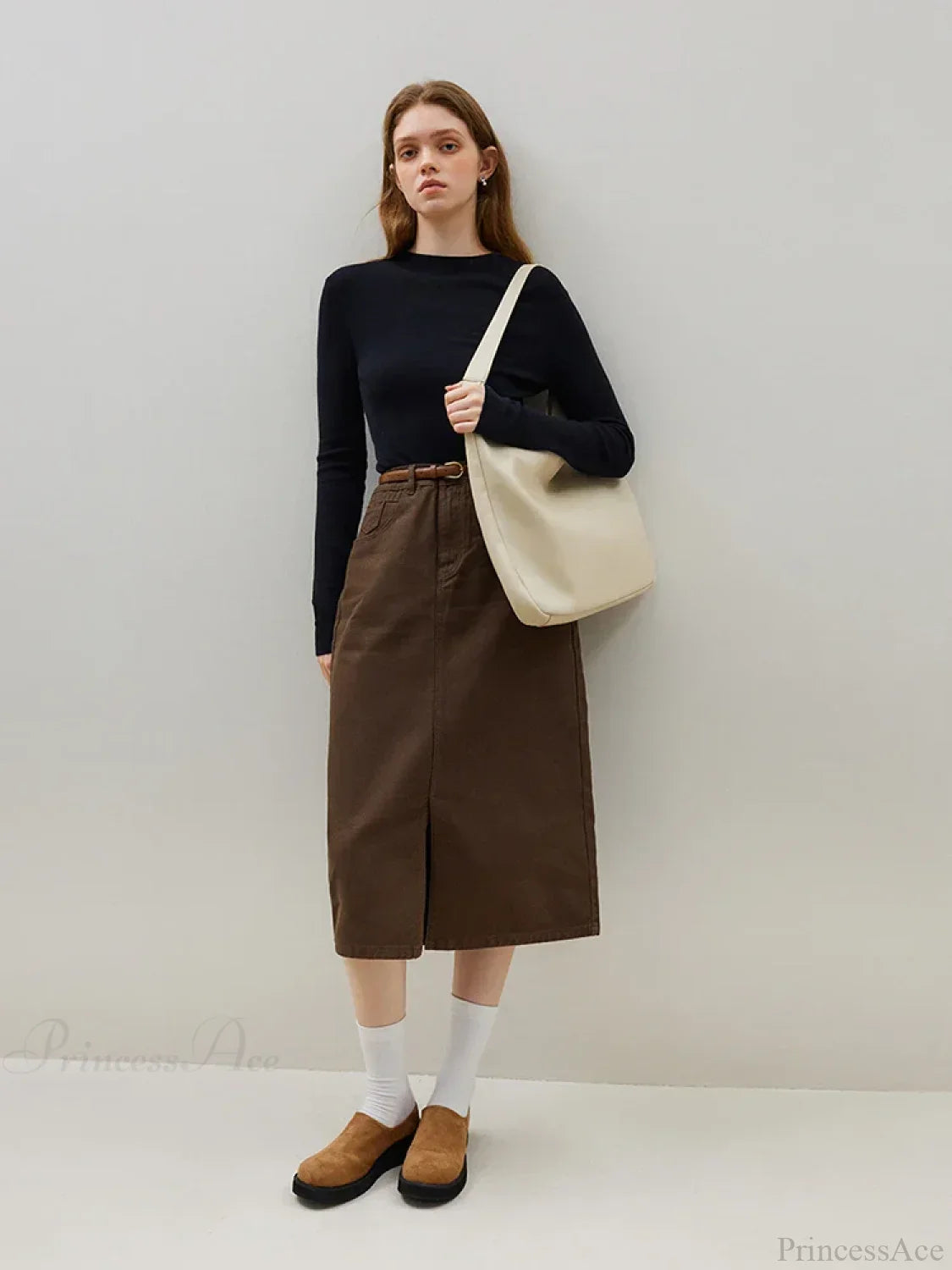 Half Turtleneck Soft Gentle Comfortable Sweater image 7