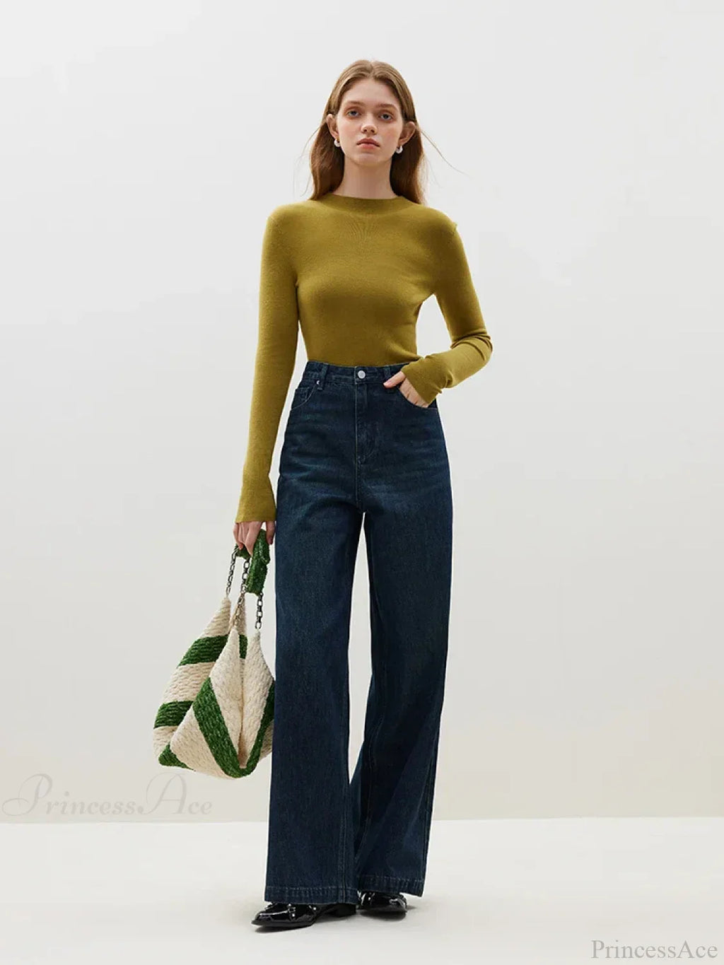 Half Turtleneck Soft Gentle Comfortable Sweater image 6