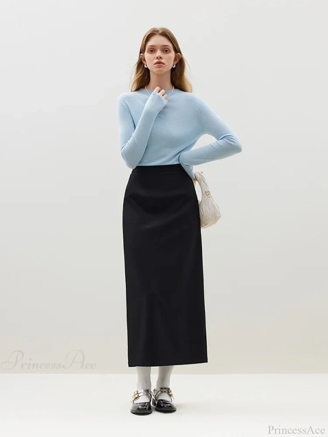 Half Turtleneck Soft Gentle Comfortable Sweater image 5