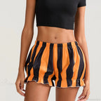 HalLoween Stripe Elastic Waist Short image 5