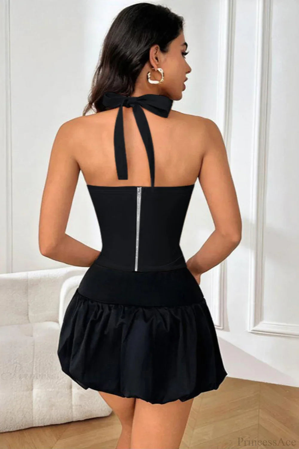 Halter Camisole Slim Crop Sexy Corset image 5