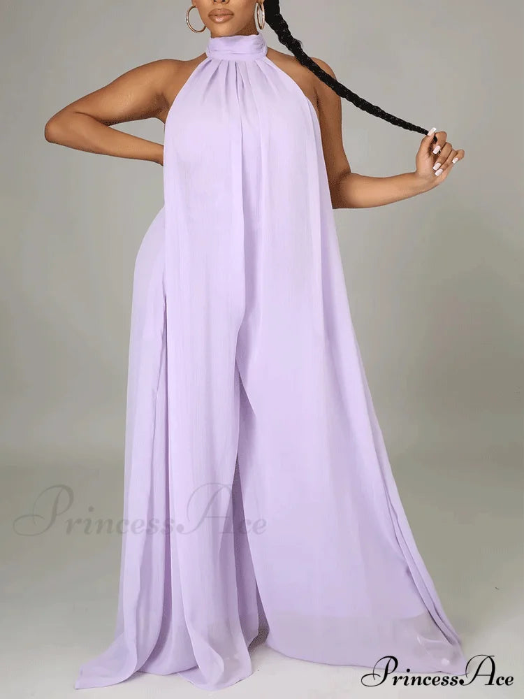 Halter Casual Graceful Maxi Dress image 21