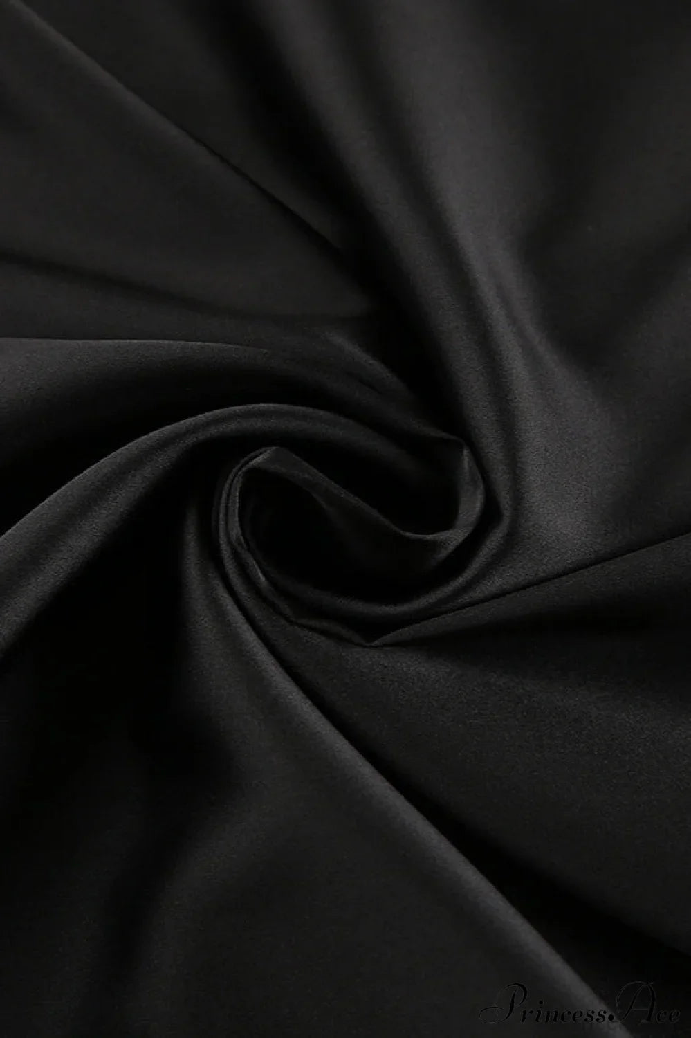 Halter Draped Satin Curvy Maxi Dress image 6