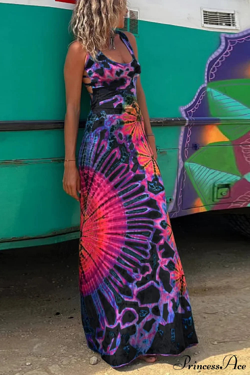 Halter Elegant Strapless Dress image 3