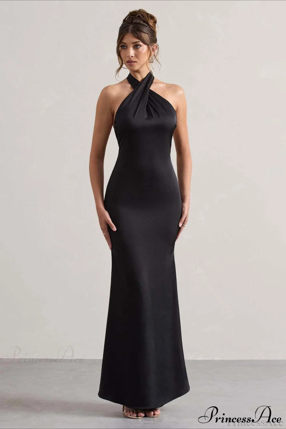 Halter Neck Sheath Formal Party Dress image 2