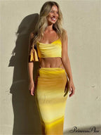 Halter Neck Sleeveless Crop Top Waist Bodycon Sexy Beach Mini Dress image 4