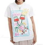 Harajuku Casual Summer Food T-shirt image 6