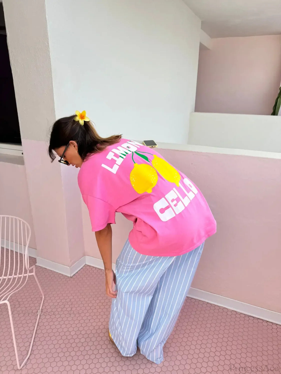 Harajuku Gothic Limoncello Graphic T-shirt image 5