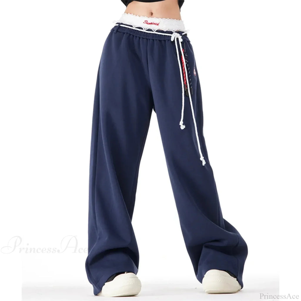 Harajuku Loose Wide-Leg High-Waisted Dance Pant image 4