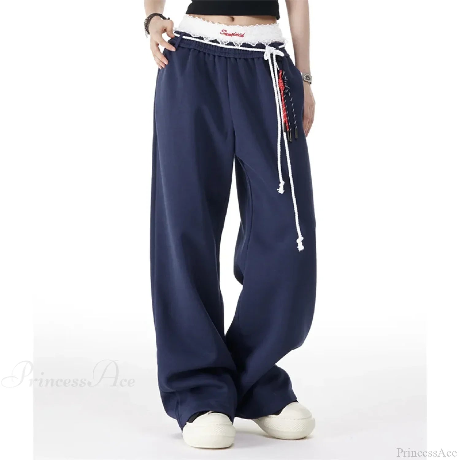 Harajuku Loose Wide-Leg High-Waisted Dance Pant image 6