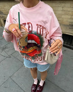 Harajuku Vintage Gothic Graphic T-shirt image 1