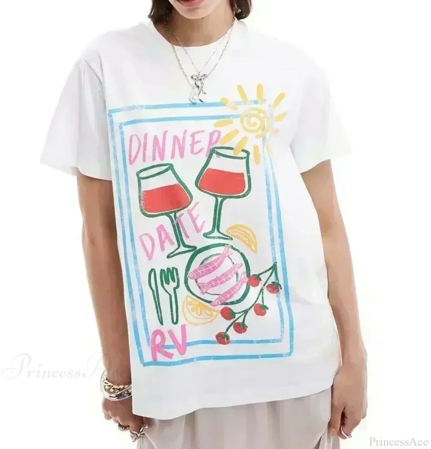 Harajuku Vintage Gothic Graphic T-shirt image 13
