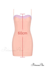 Harper Sorbet Lace Charming Trimmed Mini Dress image 9