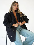 Heart Decoration Blazer Coat image 1