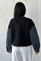 Heart Fringe Loose Chic Knit Sweater image 3