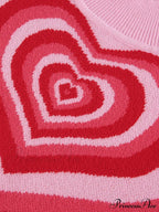 Heart Rhinestone Crop Tank image 6
