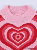 Heart Rhinestone Crop Tank image 5
