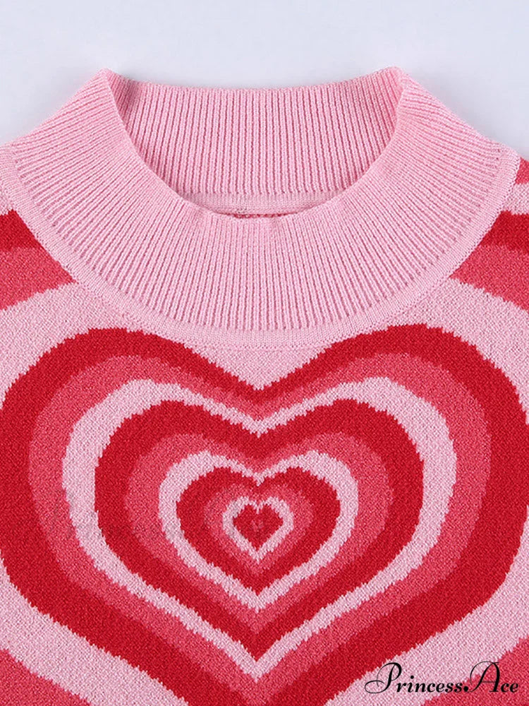 Heart Rhinestone Crop Tank image 5