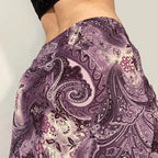 HEYounGIRL Vintage Mesh Purple Skirt Low Waist Aesthetic Outfits image 3