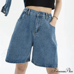High Baggy Mom Wide Trousers Vintage Jeans Warm-Season Leg Waist Denim Women's Straight Pants image 13