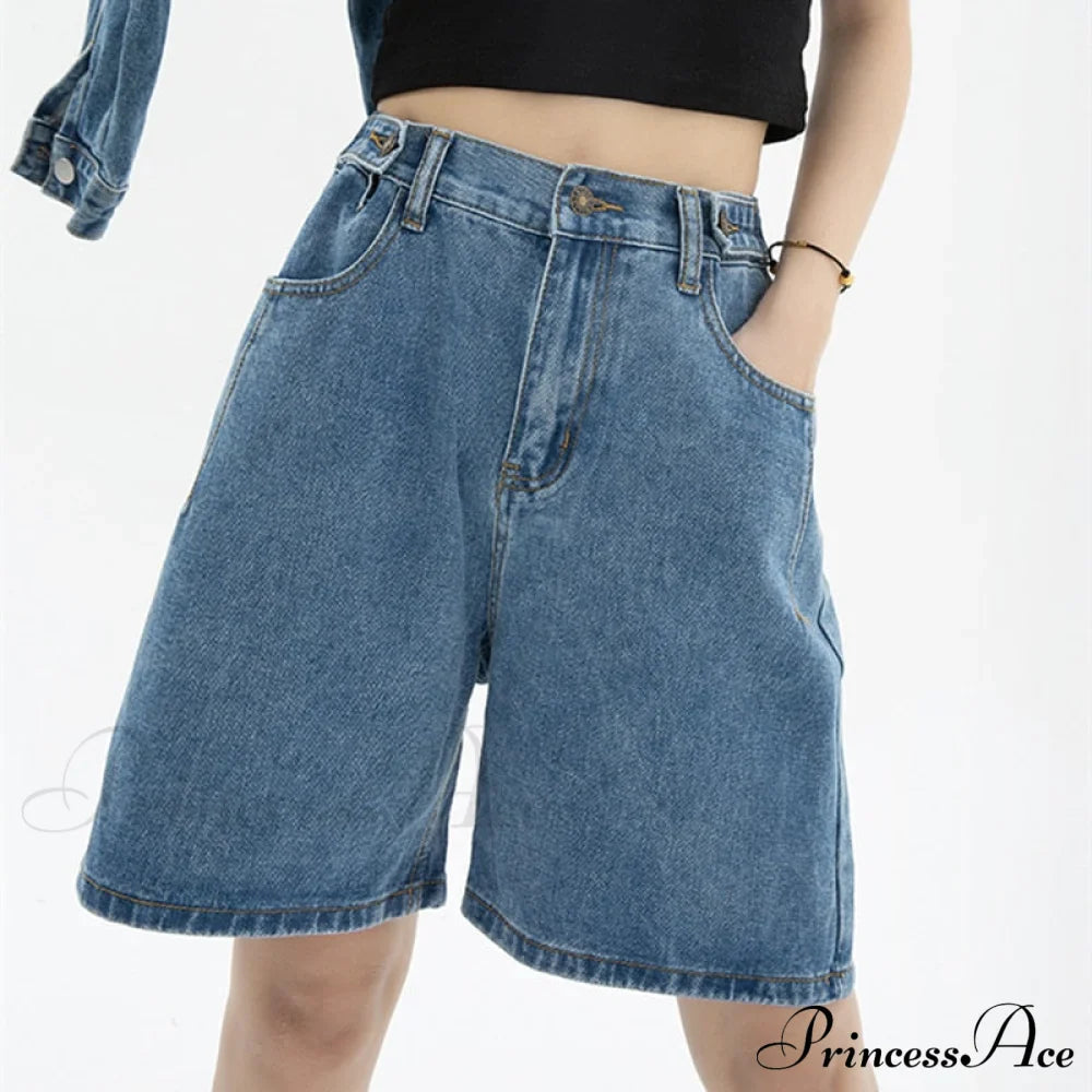 High Baggy Mom Wide Trousers Vintage Jeans Warm-Season Leg Waist Denim Women's Straight Pants image 13