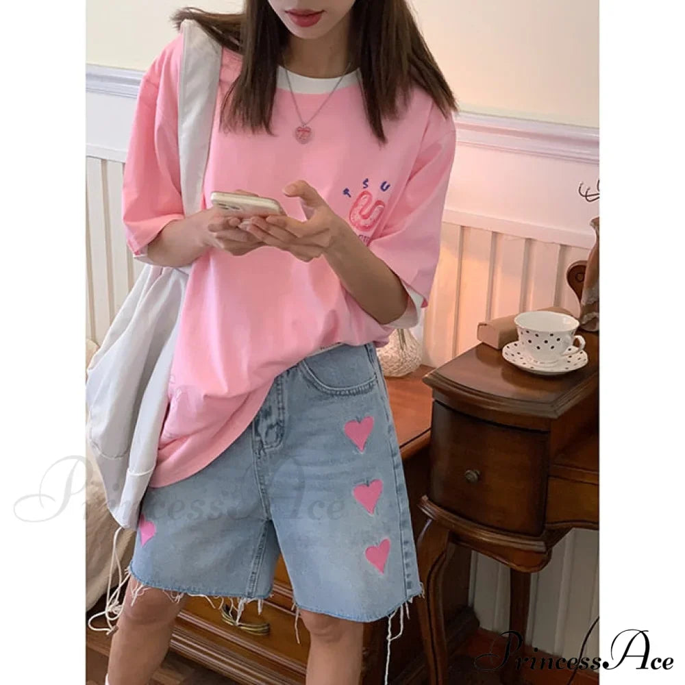High Baggy Mom Wide Trousers Vintage Jeans Warm-Season Leg Waist Denim Women's Straight Pants image 12