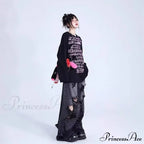 High-end Floor Length Trendy Brand Fashion Jean image 4