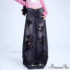High-end Floor Length Trendy Brand Fashion Jean image 1
