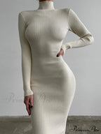 High Neck Rib Knit Pullover Sweater Sophisticated Wide Leg Pants Matching Set - Red image 1
